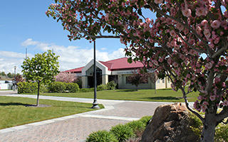 An exterior shot of the Dorothy. S. Gallagher building at GBC's Elko campus.