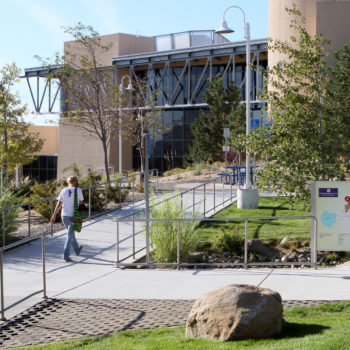 The Western Nevada College campus in Carson City, Nev