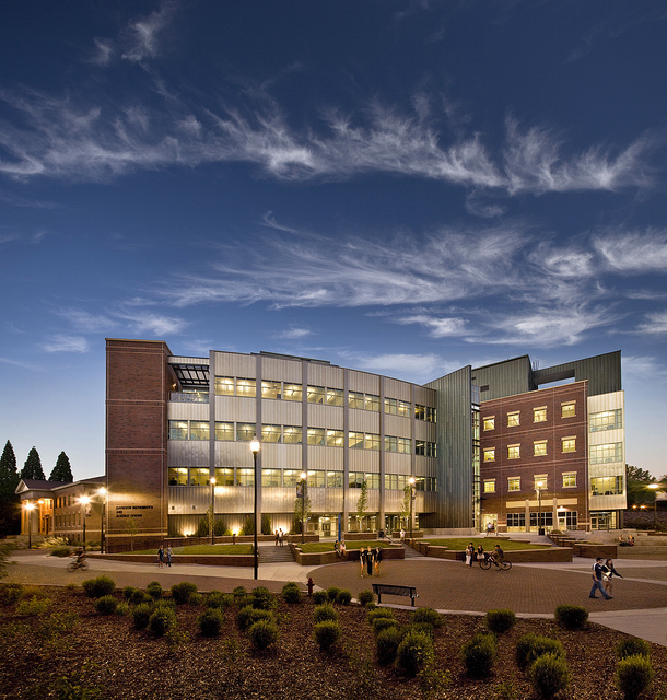 The Davidson Math and Science building at UNR